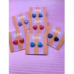 bo puce coeur dune multicolore
