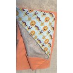 cape bain bambou eponge gaze coton cadeau naissance artisanal local france (2)