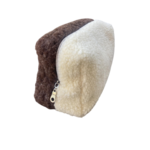 trousse toilette laine mouton moumoute bicolore ecru beige marron (1)