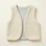 gilet laine ecrue gaze gris perle2
