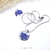 21-pendentif nigelle damas fleur séchée naturelle acier inox  artisanal collier rond