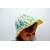 bob chapeau réversible coton enfant bébé animaux jungle bleu ciel jaune soleil