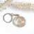 porte clef résine transparente fleur séchée bruyère landes artisanal rond (2)