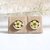 boucle puce clou d'oreille acier inoxydable fleur séchée artisanal spirée (2)