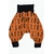 sarouel jersey extensible coton motifs planches skate glisse couleur rouille artisanal créatrice francaise