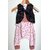 ensemble gilet bébé lainage et jersey tetes de chat avec couronne rose clair