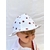 bob chapeau bébé été coton réversible artisanal coccinelles