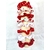 chouchou scrunchie coton fetes bayonne dax pampelune fait main artisanal rouge et blanc