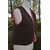 gilet réversible femme adulte laine mouton pyrénées artisanal marron choco double gaze créatrice france