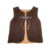 gilet mouton marron enfant gaze camel