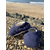 chausson bébé reversible gaze coton bambou laine broderie bleu marine (2)