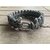 bracelet survie homme paracord inox gris chiné