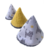 trio cones pipi coton eponge bambou chats