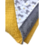 cape bain bambou gaze coton chats gris jaune moutarde3