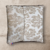 coussin laine mouton pyrenees chocolat marron ecru beige