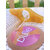 bague lecture irisée paillettée artisanal doré jaune