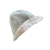 chapeau bebe reversible 2en1 losange vert gris