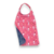 Serviette repas cantine maternelle rose fille tennis