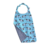 Serviette repas cantine maternelle licorne bleu gris