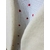 gilet laine mouton pyrénées écru gaze coton coeur blanc rouge