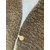 gilet berger marron laine gaze coton gris clait bouton bois