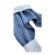 sarouel molleton gris et bleu matelassé (2)