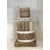 bougeoir bois flotté dentelle jute