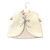gilet laine pyrenees beige bebe