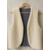 gilet laine ecru dg gris foncé