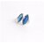 bague double cyanite bleu