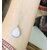 collier chaine pendentif quartz rose opaque (3)