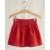 jupe enfant rouge pois blanc elastiquée festayre sud ouest