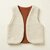 gilet laine ecrue gaze coton ecureuil 2