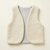 gilet laine ecrue gaze gris perle2