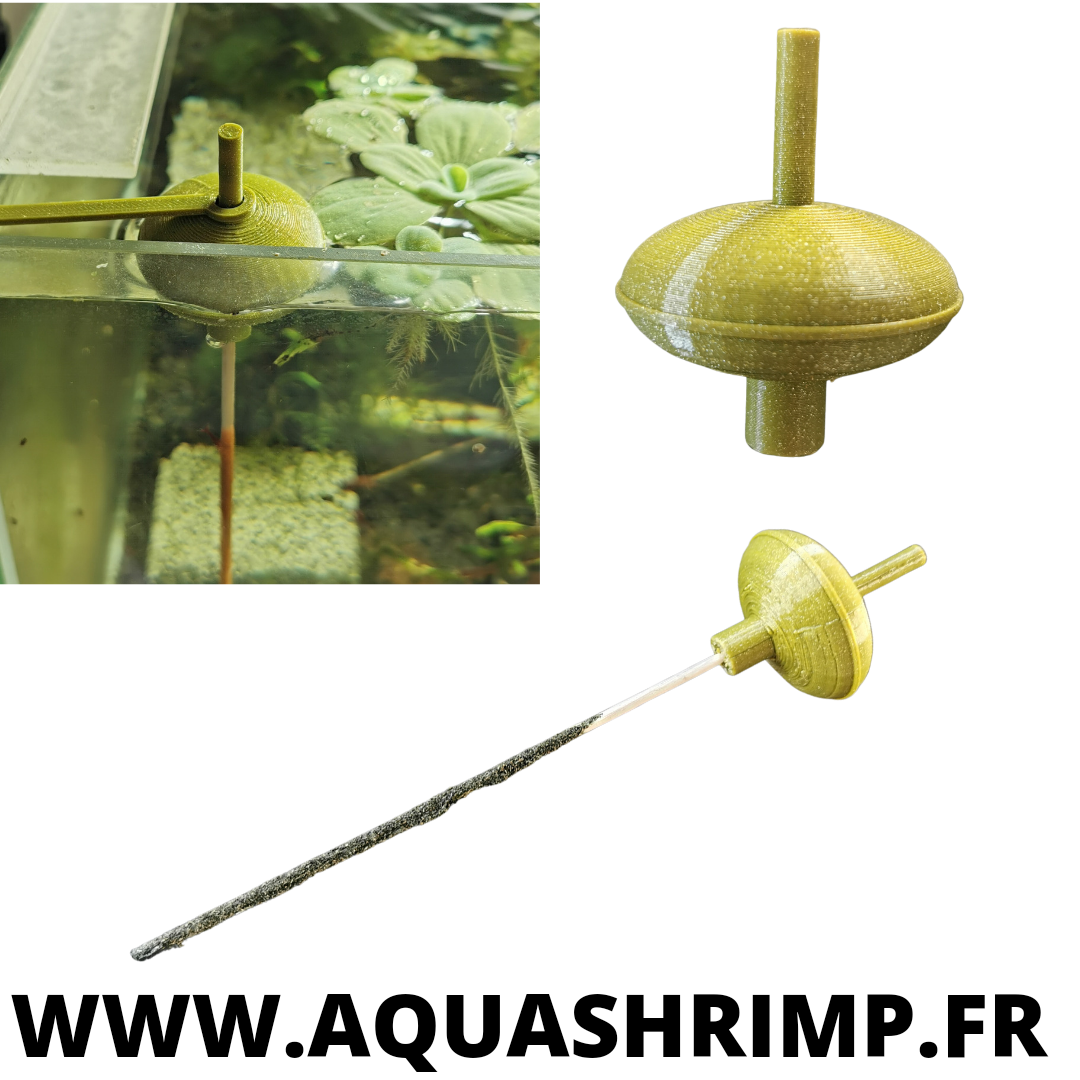 Support flottant pour plantes d'aquarium, outil de plantation