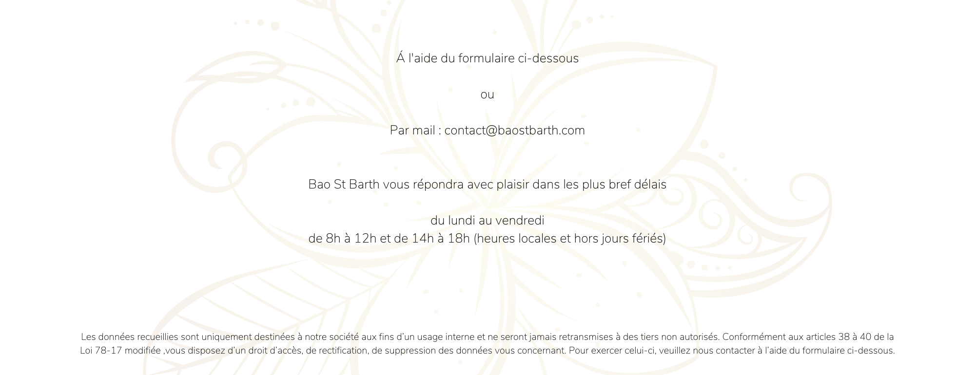 page 1 contactez nous