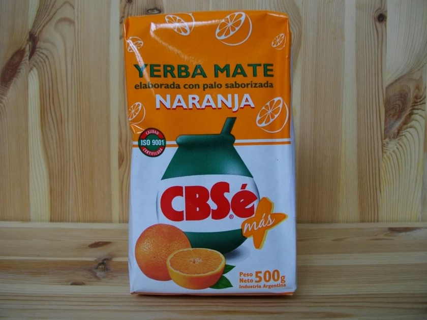 Yerba Mate CBSé Orange 500g (Naranja) yerba mate/aromatisée Matecito