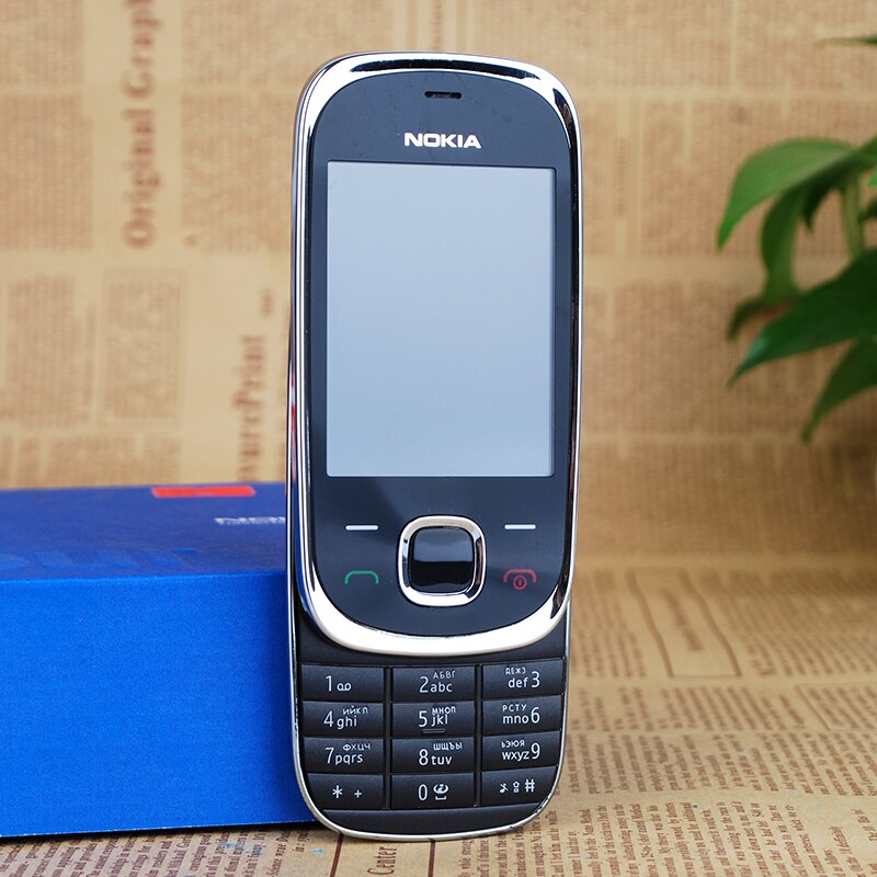 Nokia-t-l-phone-portable-7230-d-bloqu-cran-coulissant-3G-Bluetooth-FM-JAVA-MP3-clavier