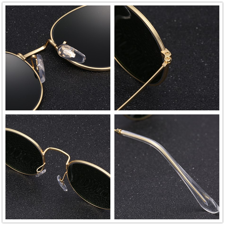 GLASS-Lens-UV-400-Small-MEN-WOMEN-Sunglasses-Gothic-Steampunk-Sunglasses-Mens-Womens-Retro-Small-Vintage