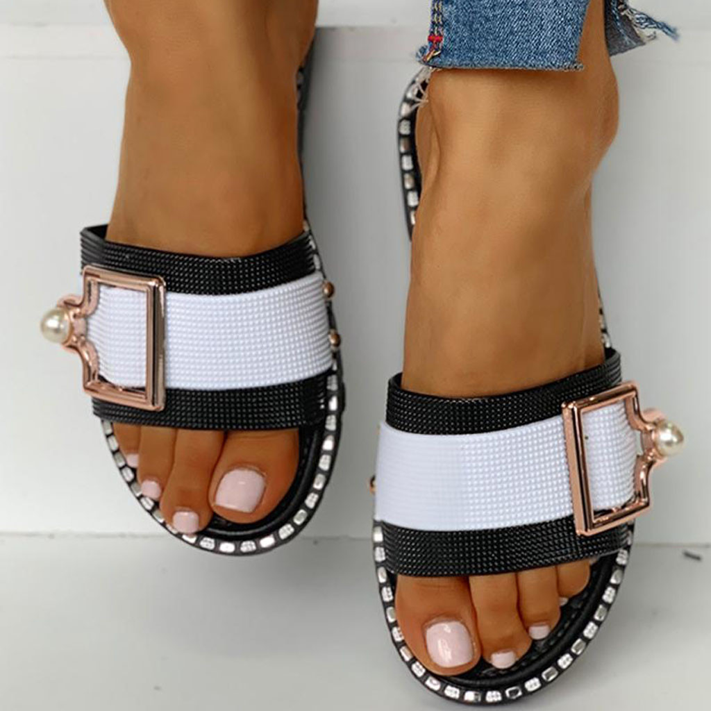 Sandales-plates-en-cristal-pour-femmes-pantoufles-de-plage-diapositives-chaussures-d-t-chaussures-d-ext