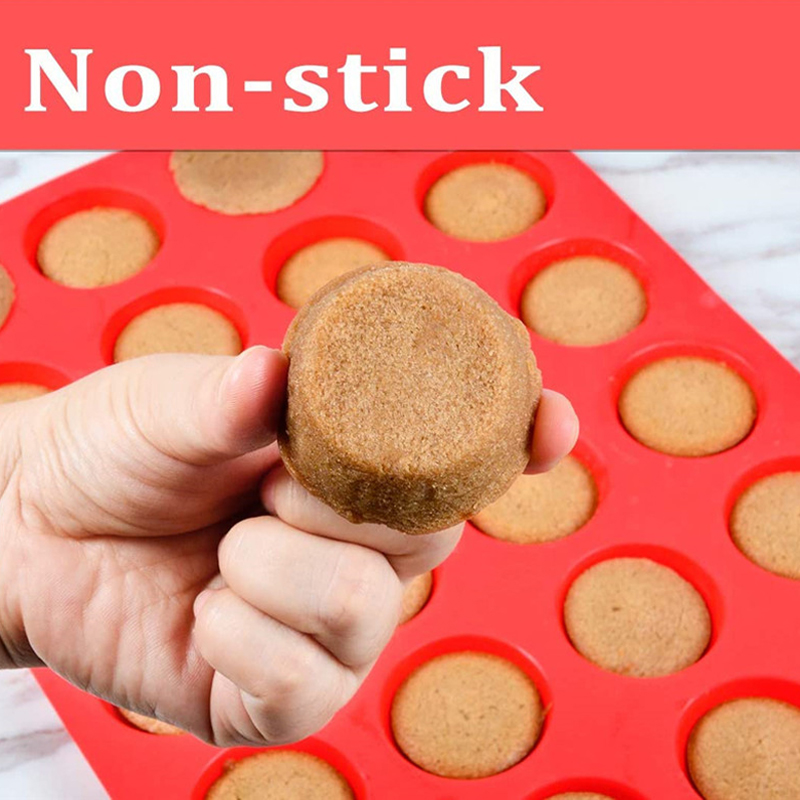 Moules-P-tisserie-Ronds-et-en-Silicone-pour-G-teau-Forme-pour-Cupcake-Muffin-Savon-pour