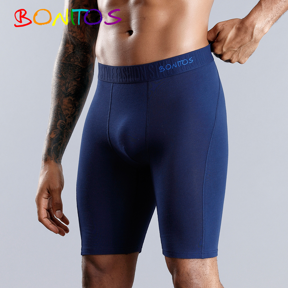 BONITOS-Boxer-jambes-longues-pour-hommes-sous-v-tements-en-coton-naturel-Erkek-shorts-sexy-sous