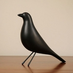 Sculpture-d-oiseau-artificielle-d-coration-de-bureau-Sculpture-d-oiseau-domestique-Sculpture-noire-ornement-cr