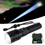 Lampe-de-poche-lumi-re-LED-XHP70-haute-qualit-torche-de-chasse-tactique-Rechargeable-par-USB