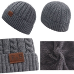 Bonnet-tricot-chaud-et-pais-pour-homme-et-femme-chapeau-d-hiver-sans-bords-Skullies-Gorras