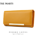 IKE-MARTI-Leather-Luxury-Wallet-for-Women-Solid-Chain-Elegant-Women-Wallets-Card-Holder-Purse-Female