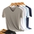 Ice-InjT-shirt-manches-courtes-pour-hommes-T-shirt-de-sport-fin-chemise-fond-d-contract
