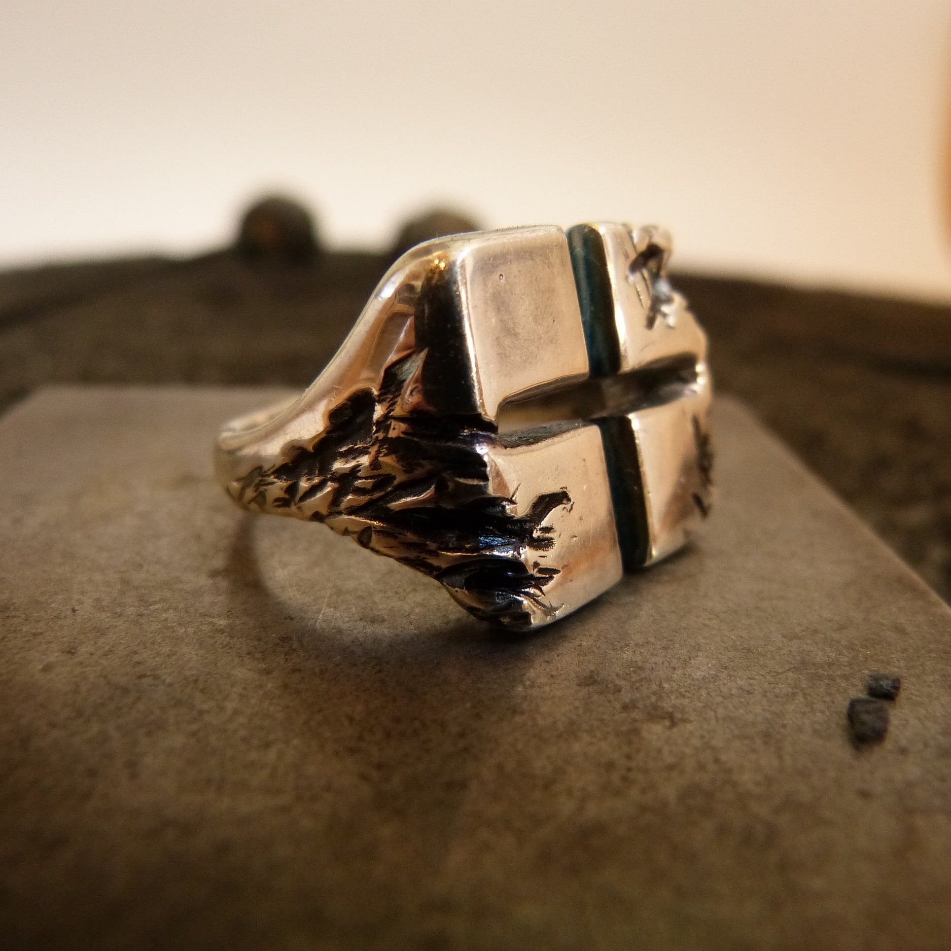 Bague croix