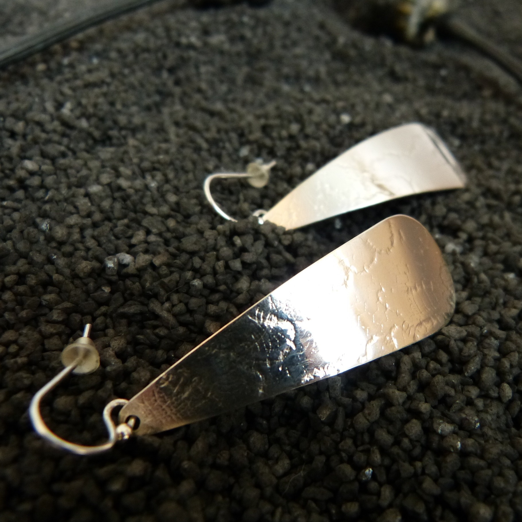 Diane boucles dentelle argent