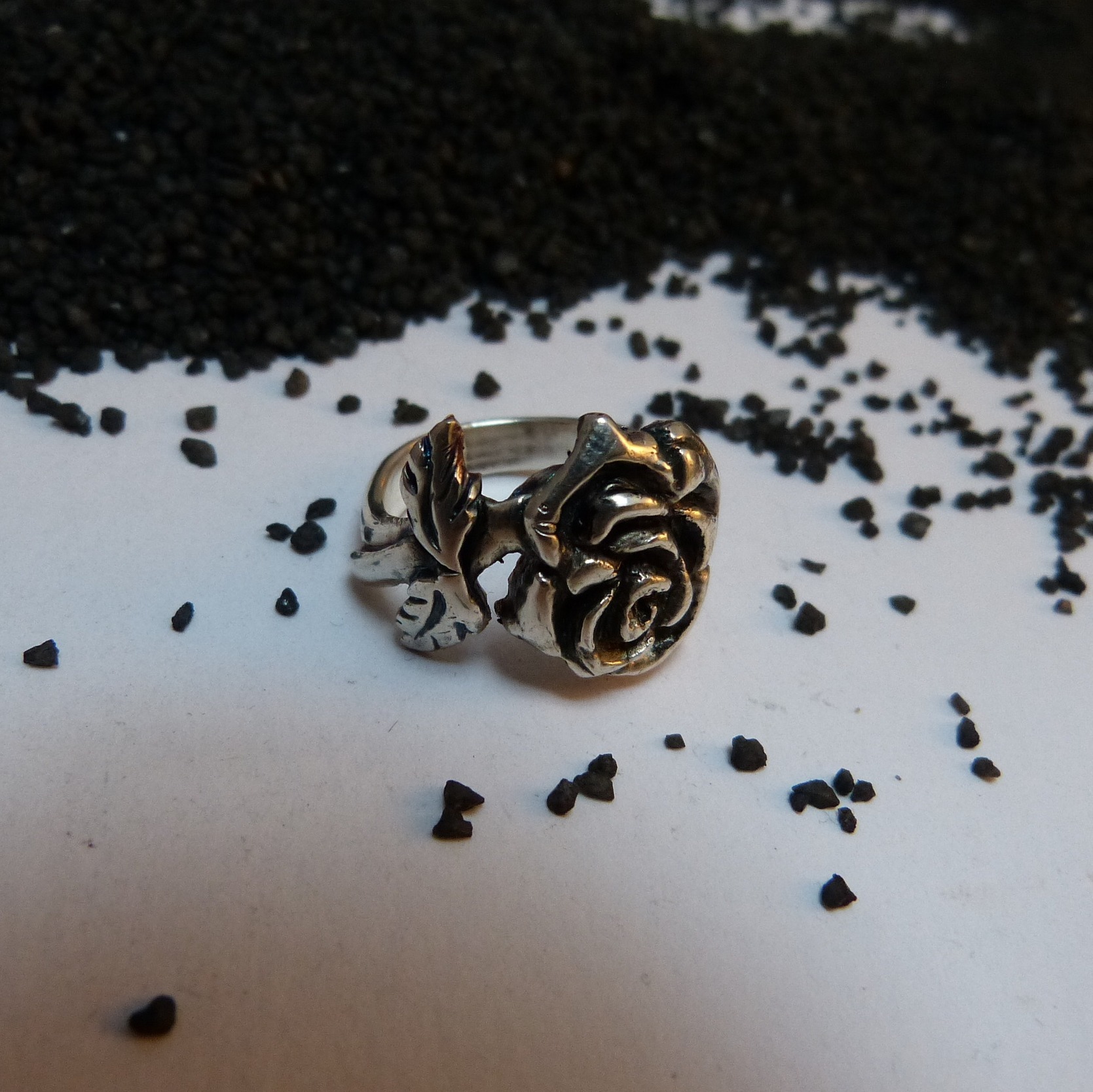 bague-gravure-argent-rose